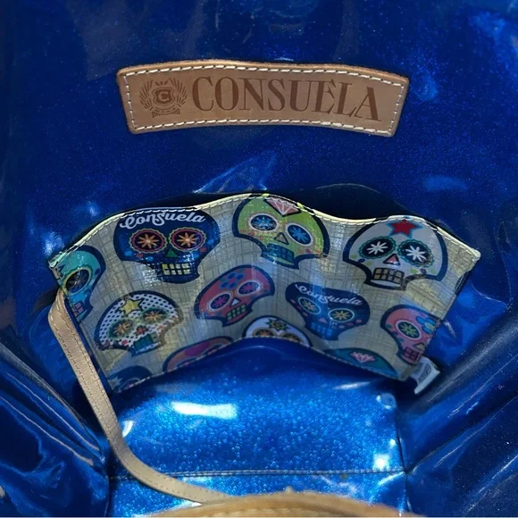 Consuela Inked Sling Quilted Patent Bag - Picture 6 of 11